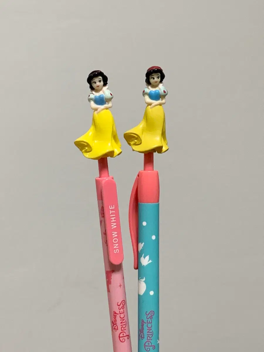 다이소 디즈니 프린세스 백설공주 마스코트 피규어 볼펜