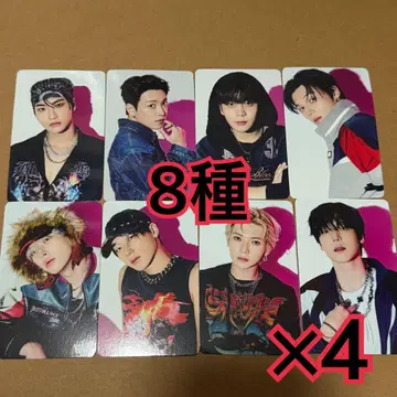 ATEEZ 트레이딩 카드 8종 x 4 HMV BAD