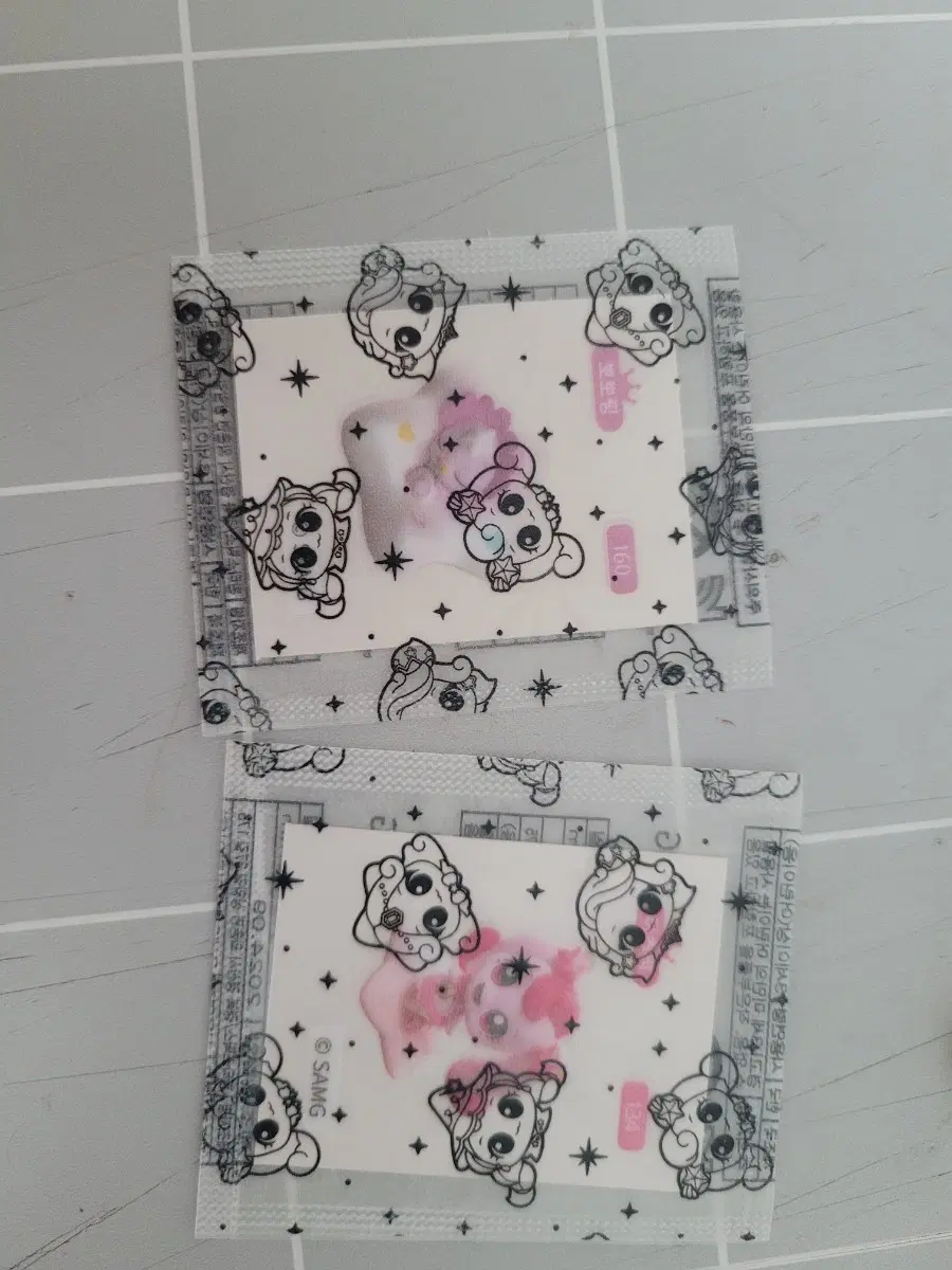 하츄핑 띠부씰 160 뽀뽀핑,134 하츄핑