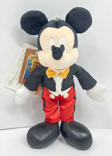 도쿄 디즈니랜드 인형 배지 MEET MICKEY TOON TOWN 미키 (턱시도)