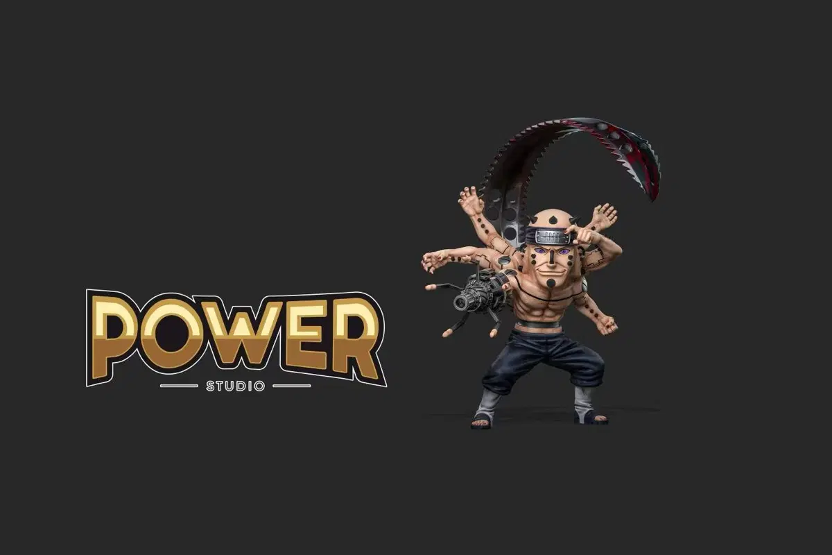 POWER 페인 레진 월콜 나루토 레진 피규어