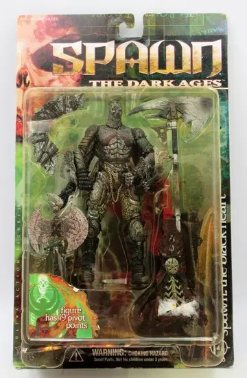 McFARLANE TOYS 시리즈 14 다크 에이지 스폰 더 블랙 하트 6인치