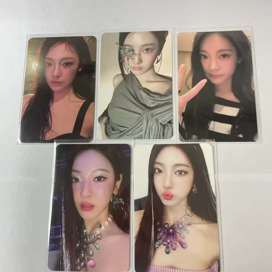 에스파 닝닝 포카 일괄 판매