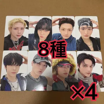 ATEEZ 라키로토 트레이딩 카드 8종 x 4 HMV BAD