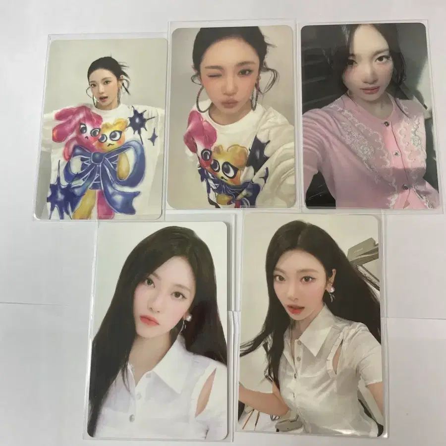 에스파 닝닝 포카 일괄 판매