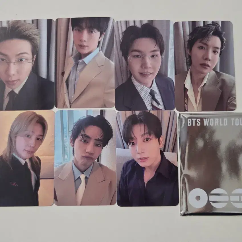 방탄소년단 포토카드 일괄 BTS WORLD TOUR