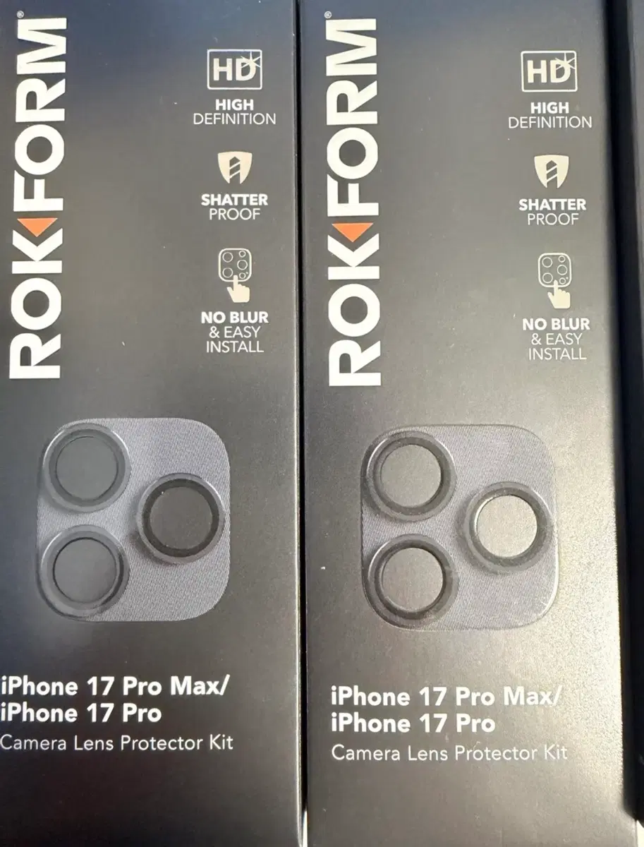 (삽니다) ROKFORM 아이폰 17 Pro 카메라 렌즈 보호 필름