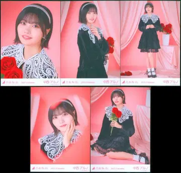 노기자카46 WebShop 한정 나카니시 아루노 2025.Valentine 5장 세트
