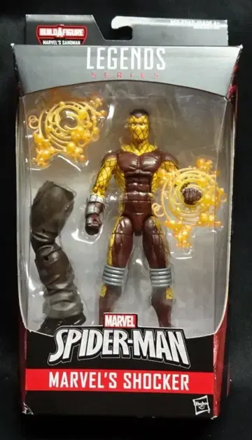 HASBRO 마블 샌드맨 마블 쇼커 (배에 마크 없음) 6인치