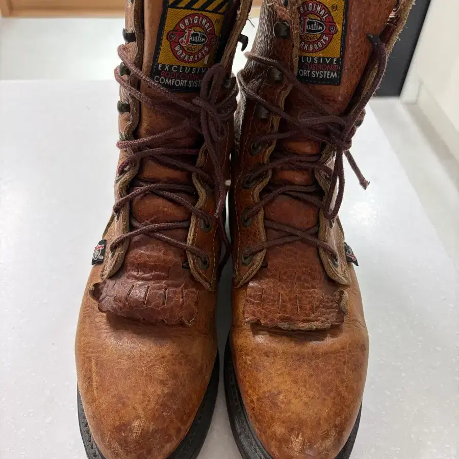 Vintage Justin Boots 빈티지 저스틴 부츠 240 usa