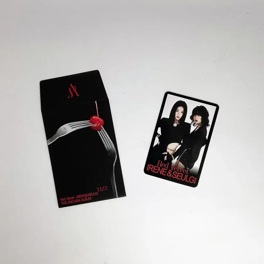 레드벨벳 아이린&슬기 틸트 트레이딩카드 포토카드 유닛 포카 1 Red Velvet IRENE&SEULGI TILT TRADING CARD UNIT PHOTOCARD 1