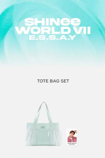 SHINee WORLD VII ESSAY 토트백 온유 트레이딩 카드 포함