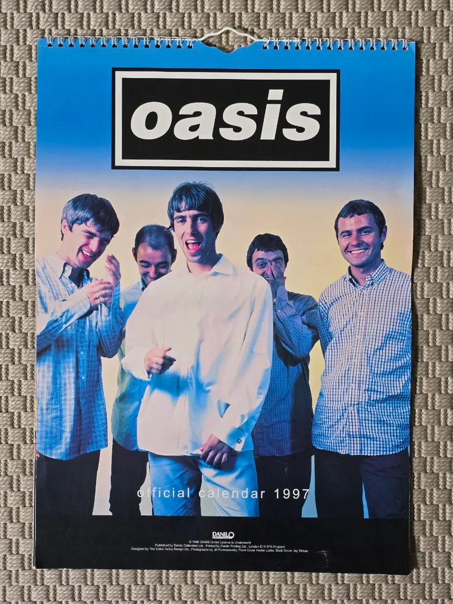 포스터 oasis 오아시스 1997 캘린더