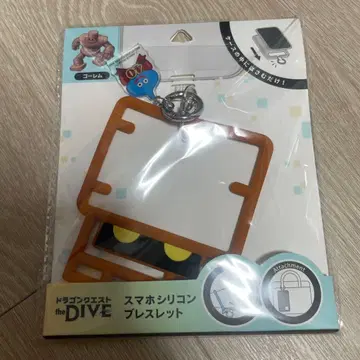 드래곤 퀘스트 the DIVE 스마트폰 실리콘 팔찌 골렘