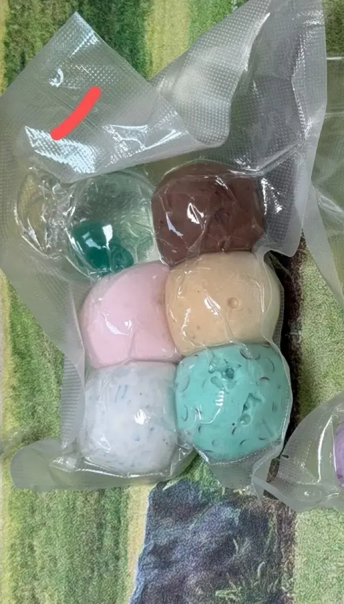크런치슬랑이 4cm 6구 미개봉 새상품