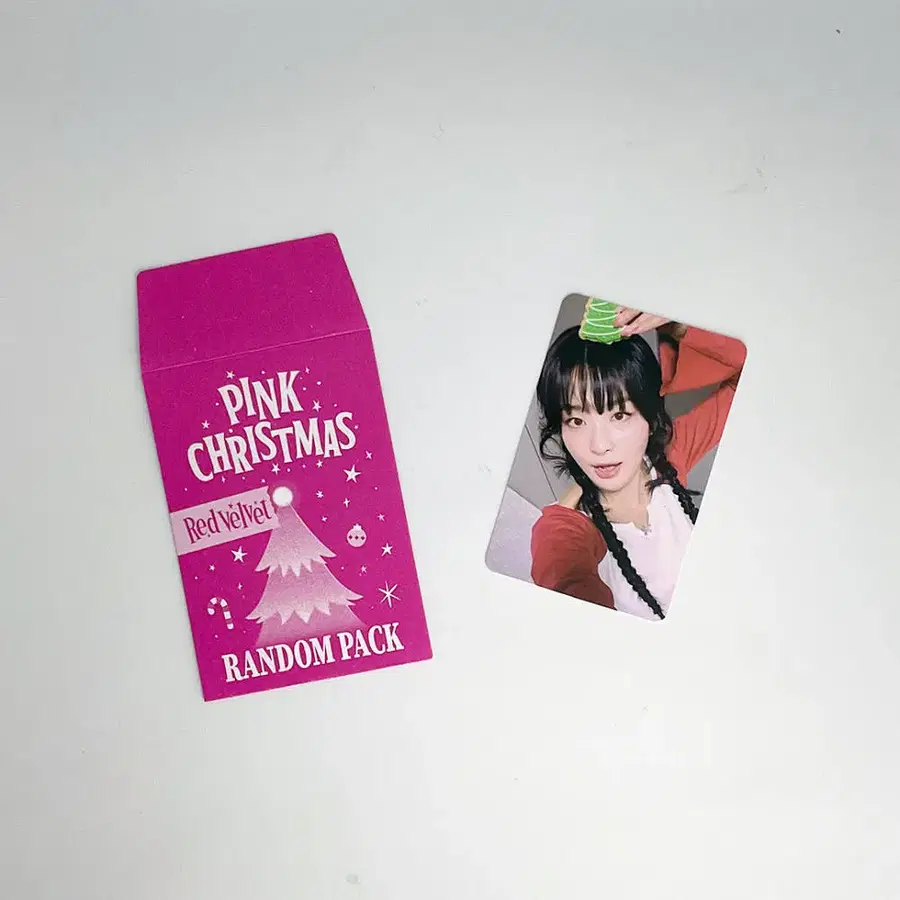 레드벨벳 슬기 2023 핑크 크리스마스 포토카드 포카 1 Red Velvet SEULGI 2023 PINK CHRISTMAS PHOTOCARD 1