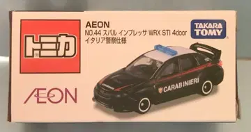 타카라토미 토미카/AEON 특주 스바루 임프레자 WRX STI 4door 이탈리아 경찰 사양 No.44