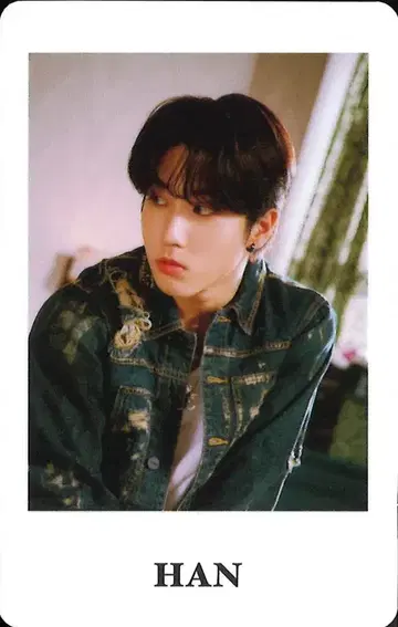 StrayKids THE SOUND Han 트레이딩 카드 폴라로이드풍 1