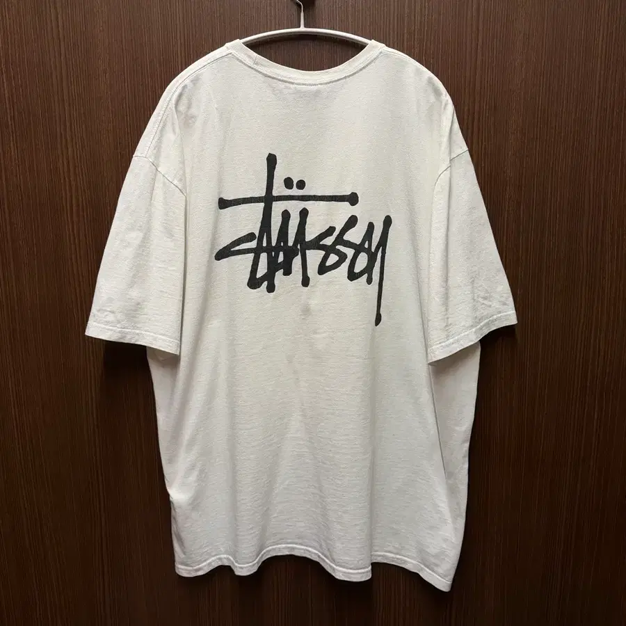 스튜시 라운드 반팔 XL