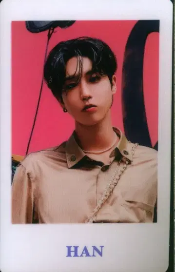 StrayKids THE SOUND Han 트레이딩 카드 폴라풍2