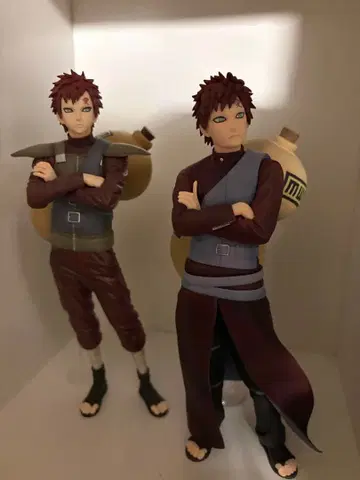 NARUTO 가아라 피규어 2체 세트