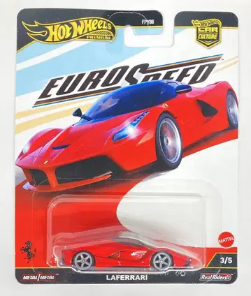 MATTEL HOTWHEELS EUROSPEED JBK55 LAFERRARI 3/5