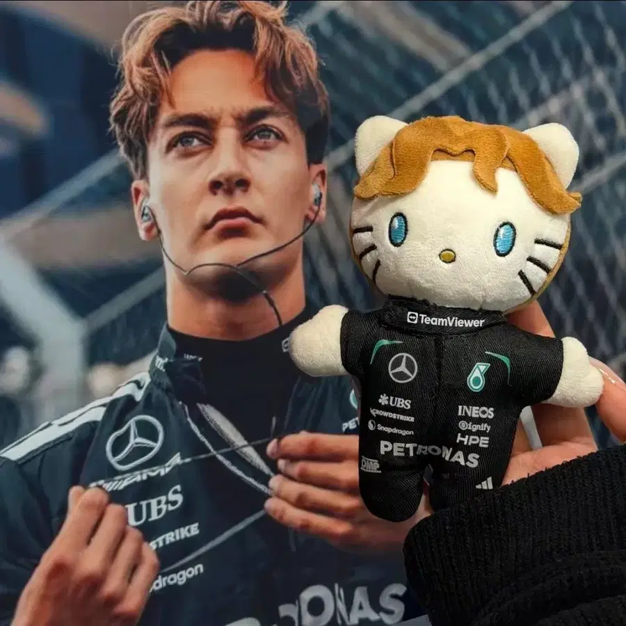 (판매완)F1 조지 러셀 키티 인형