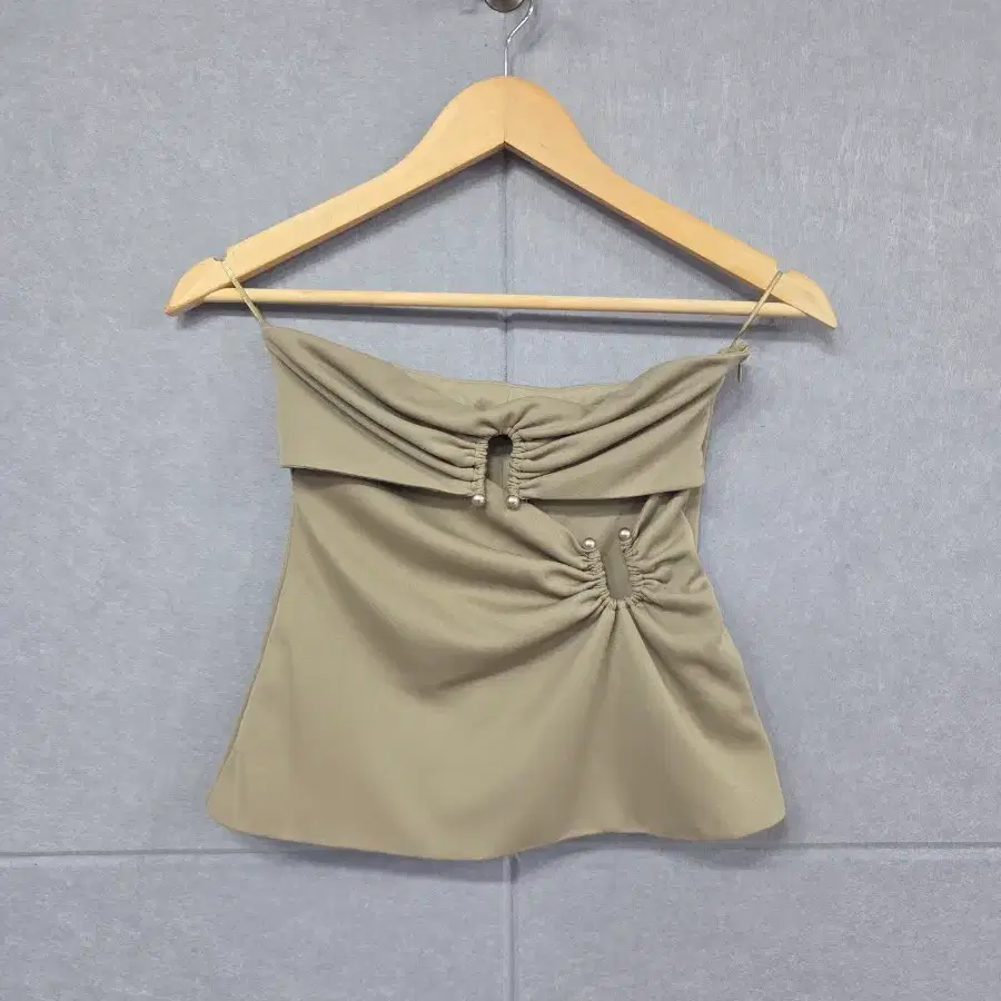 (새 상품) ZARA 자라 루슈 뷔스티에 탑