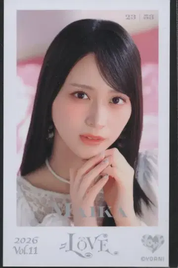 =LOVE Vol.11 사사키 마이카 미니 포토 카드 23/53