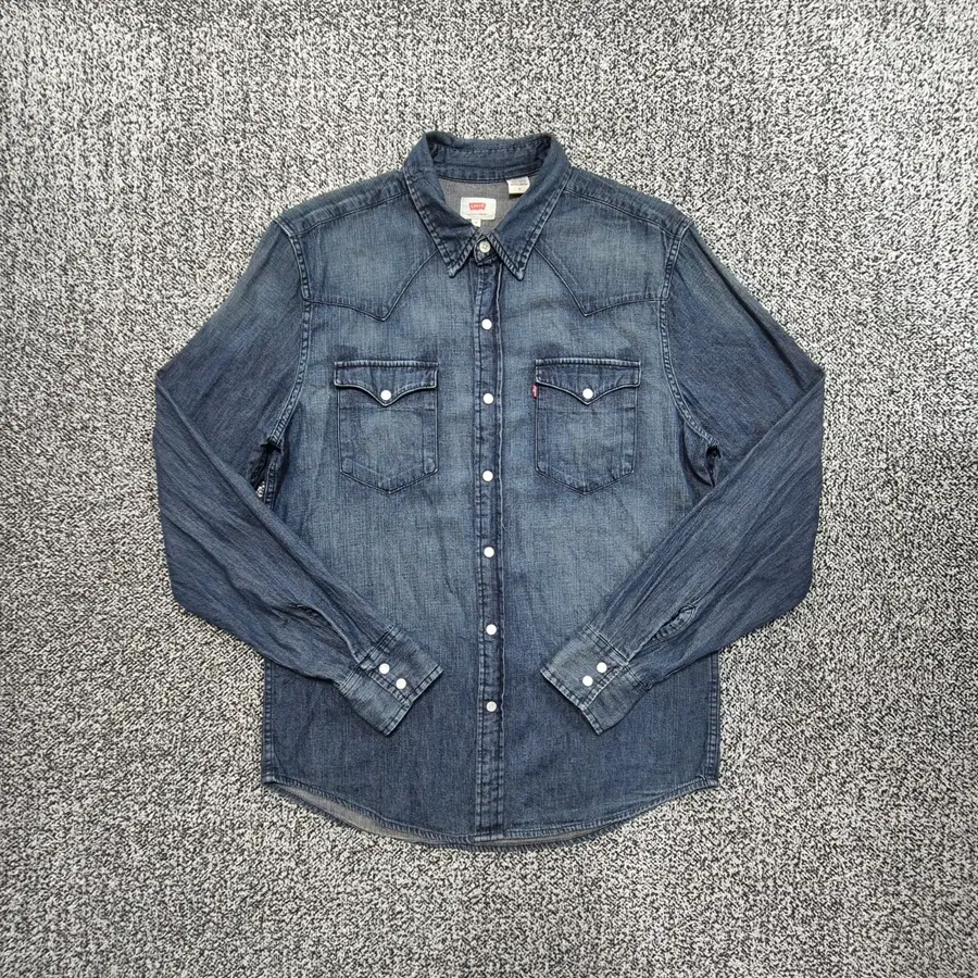 빈티지9. 리바이스(Levi's) 오리지널 웨스턴 데님 셔츠 중청
