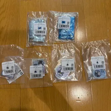 가샤폰 배드마츠마루 키링 파우치 5종 세트