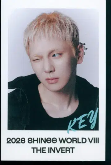 SHINee 26년 SHINee WORLD VIII [THE INVERT] JAPAN KEY 랜덤 트레이딩 카드 2/5