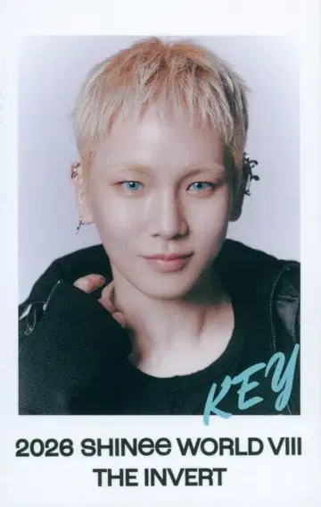 SHINee 26년 SHINee WORLD VIII [THE INVERT] JAPAN KEY 랜덤 트레이딩 카드 1/5