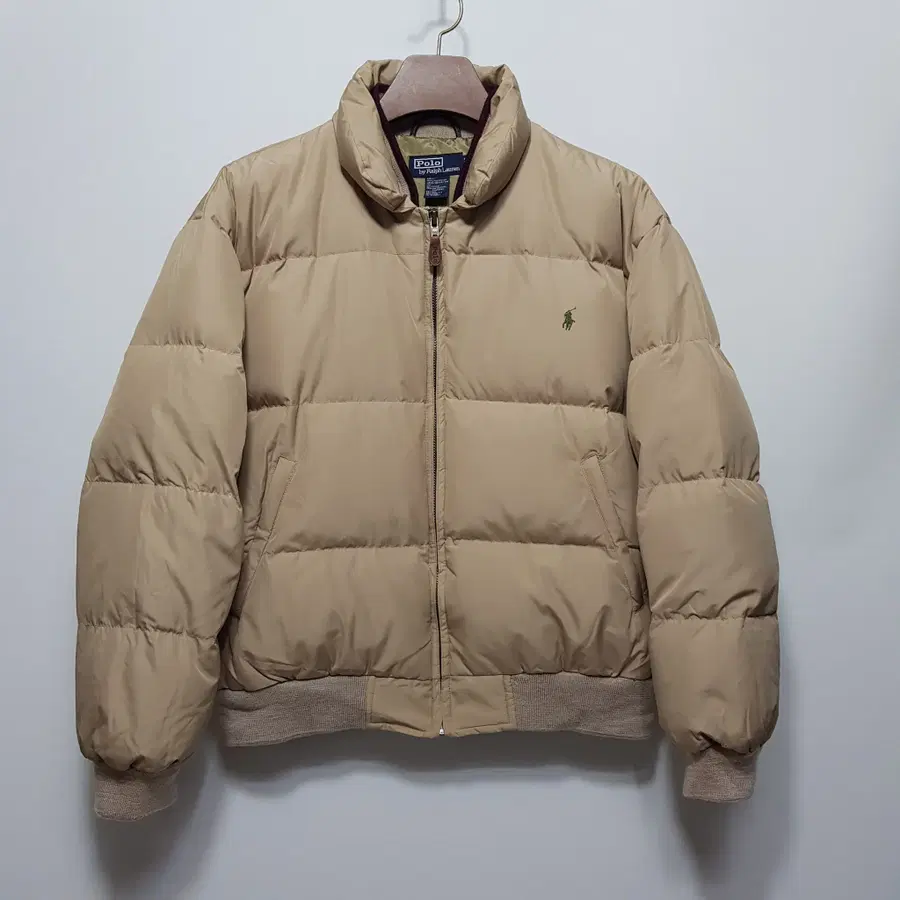 정품/Polo/폴로랄프로렌/90s빈티지푸퍼다운패딩/베이지/M(100)/파라오쇼핑