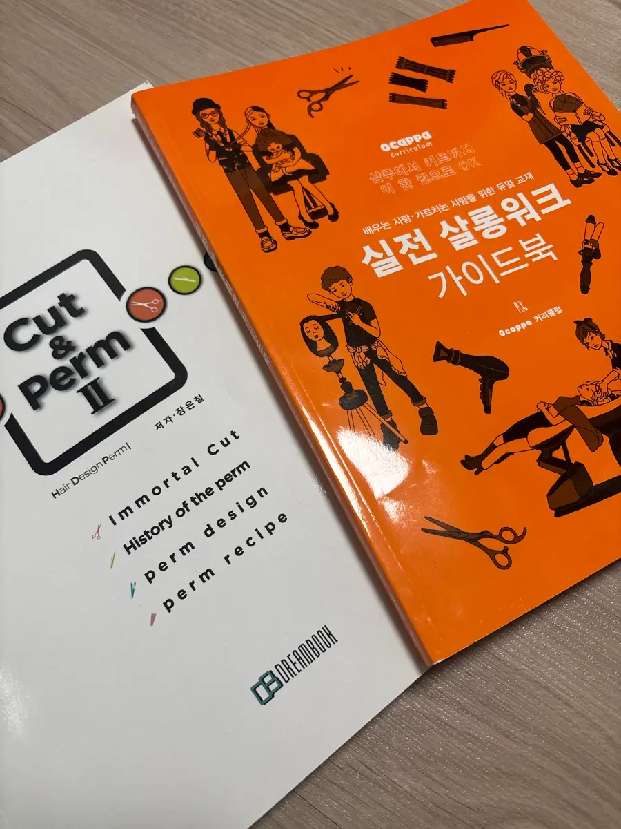 미용도서 (컷앤펌3, 살롱워크)