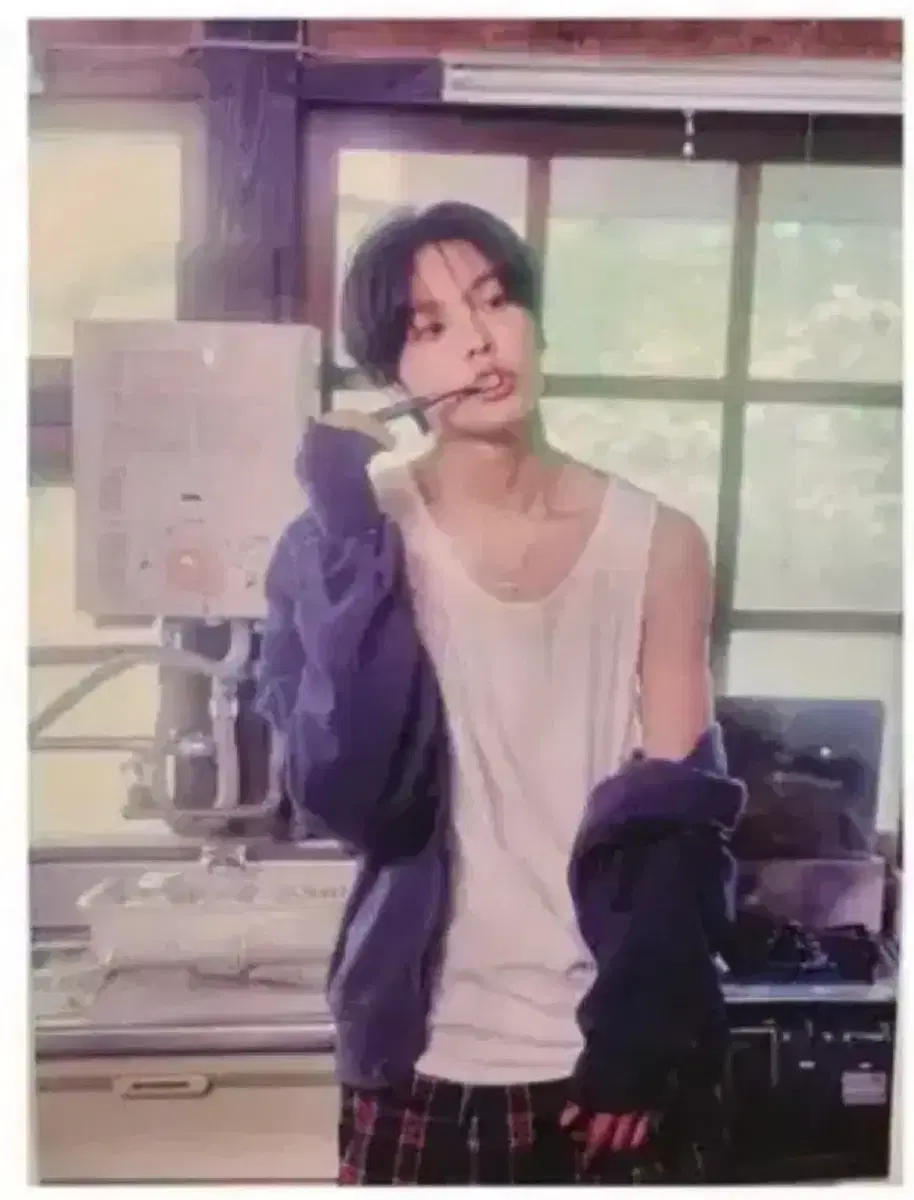 엔시티 위시 아워썸머위시 여름 전시회 리쿠 A2 포스터 A버전 유우시 교환