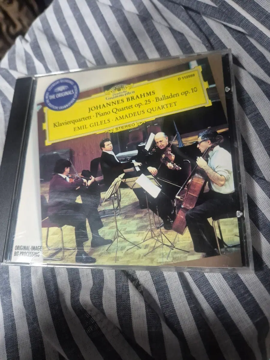 브람스 피아노 콰르텟 25번 발라드 CD 수입