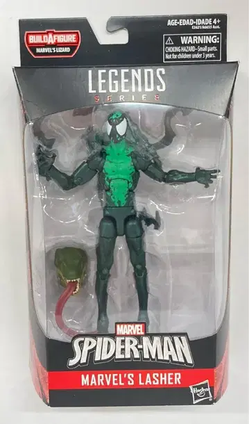 HASBRO 마블 리자드 스파이더맨 마블 래셔 6인치