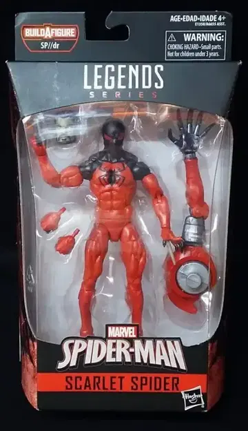 HASBRO SP//DR 스파이더맨 스칼렛 스파이더 6인치