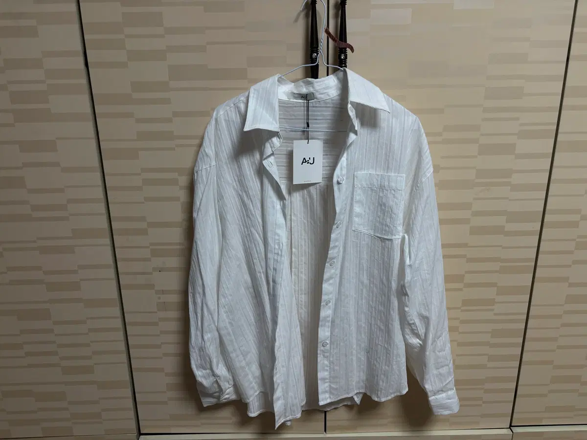 여성 오버핏 셔츠
