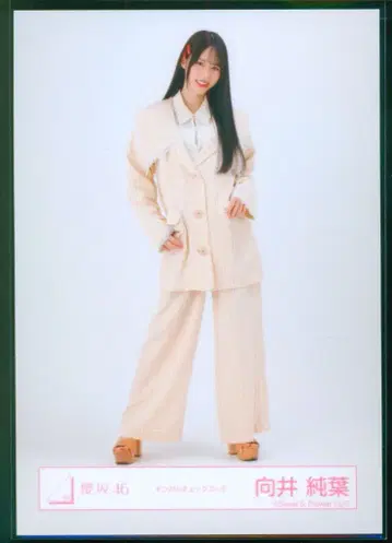사쿠라자카46 4기생 라이브 무카이 이토하 깅엄 체크 코디 히키
