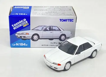 TOMYTEC TOMICA LIMITED VINTAGE NEO 닛산 스카이라인 4도어 스포츠 세단 GXi Type X (92년식)(화이트) LV-N194d
