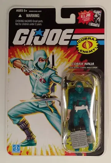 HASBRO G.I.JOE 코믹 시리즈 G.I.JOE 코브라 닌자 바이퍼 3.5인치