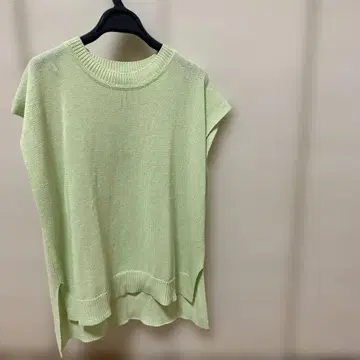 PLST 페이퍼 블렌드 프렌치 슬리브 스웨터 미사용 새상품