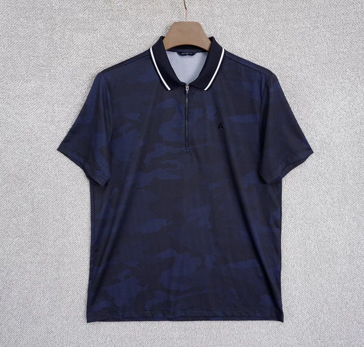 올포유 골프 23SS 남성 카모 기능성 반팔 티셔츠 105size