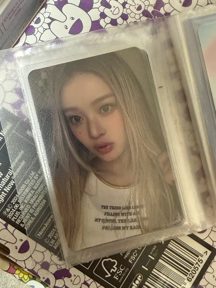뉴진스 하니 겟업 슈퍼샤이 공방포카