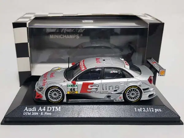 1:43 미니챔프 아우디 A4 DTM 2004 44번 다이캐스트 모형차