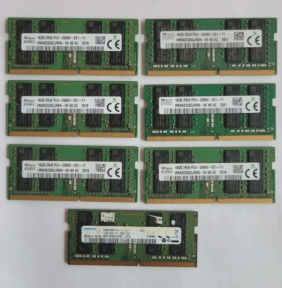 노트북용 ddr4 16g 램 팔아요