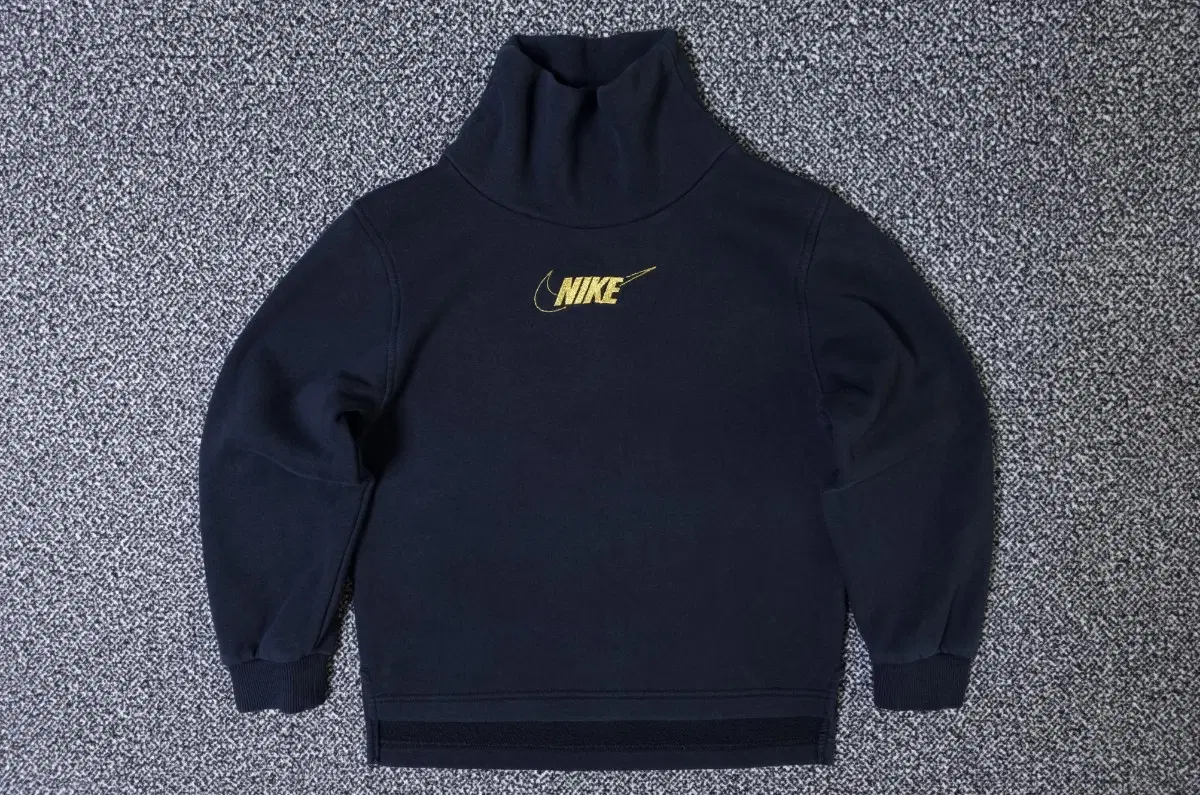 [무료배송][140]나이키 키즈 하이넥 기모 긴팔티