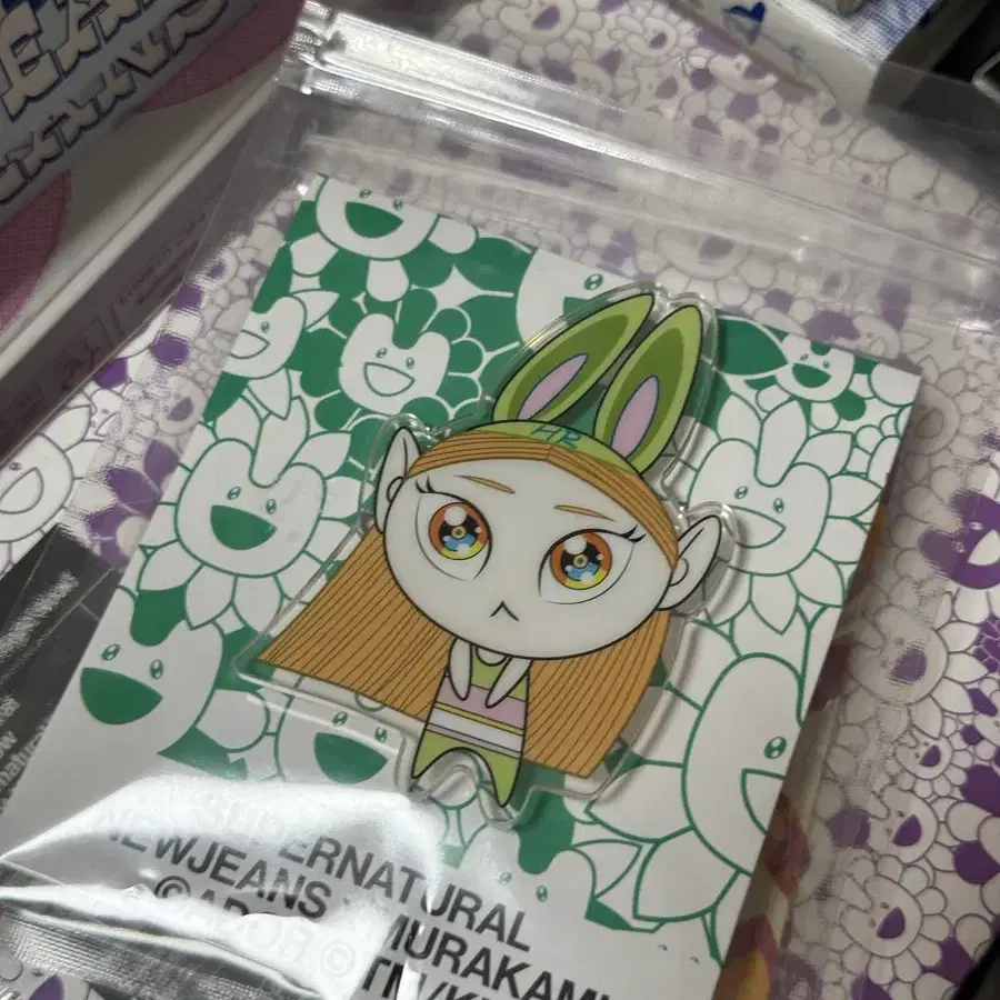뉴진스 해린 슈퍼내추럴 무라카미 그립톡